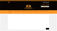 Desktop Screenshot of phaedonparis.com